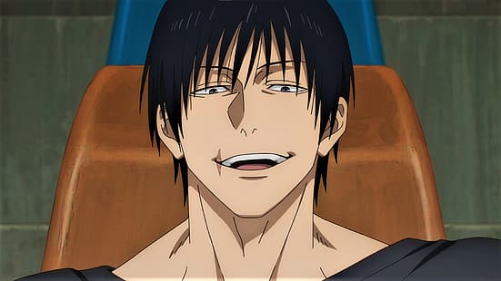 Toji Fushiguro Facial Features