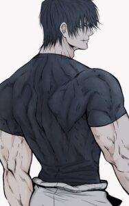Toji's Back Muscles